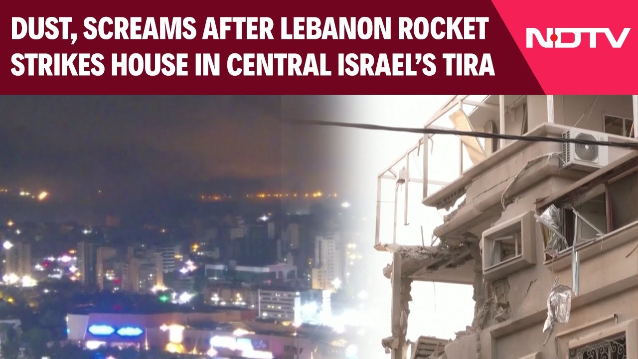 Israel News Today | Dust, Screams After Lebanon Rocket Strikes House In Central Israel’s Tira