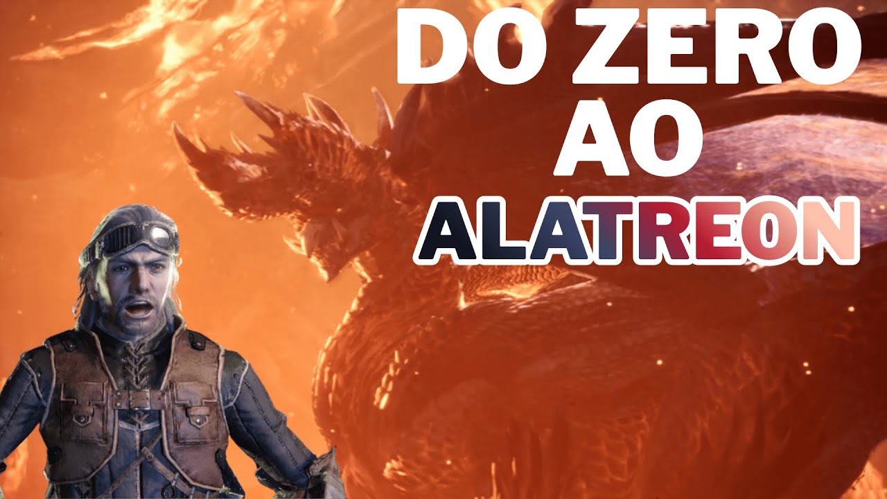 Dominando o ALATREON – Jornada Completa em Monster Hunter World