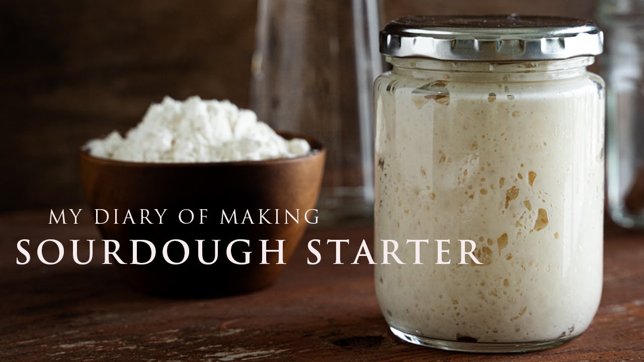 Nhật k&yacute; nu&ocirc;i men tự nhi&ecirc;n, men Sourdough th&agrave;nh c&ocirc;ng | My diary of making Sourdough starter