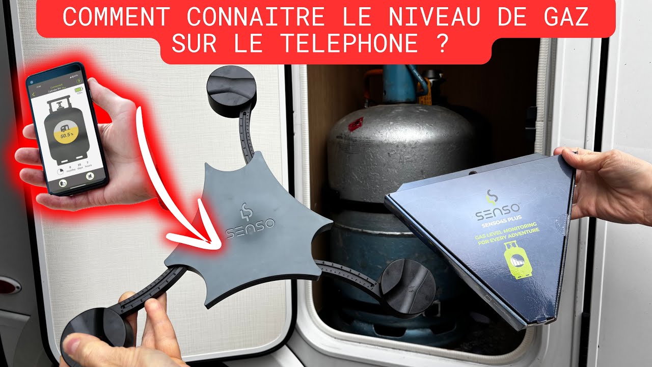Test du nouveau Senso4s PLUS 2026 : suivi du niveau de gaz en temps réel pour camping-car 