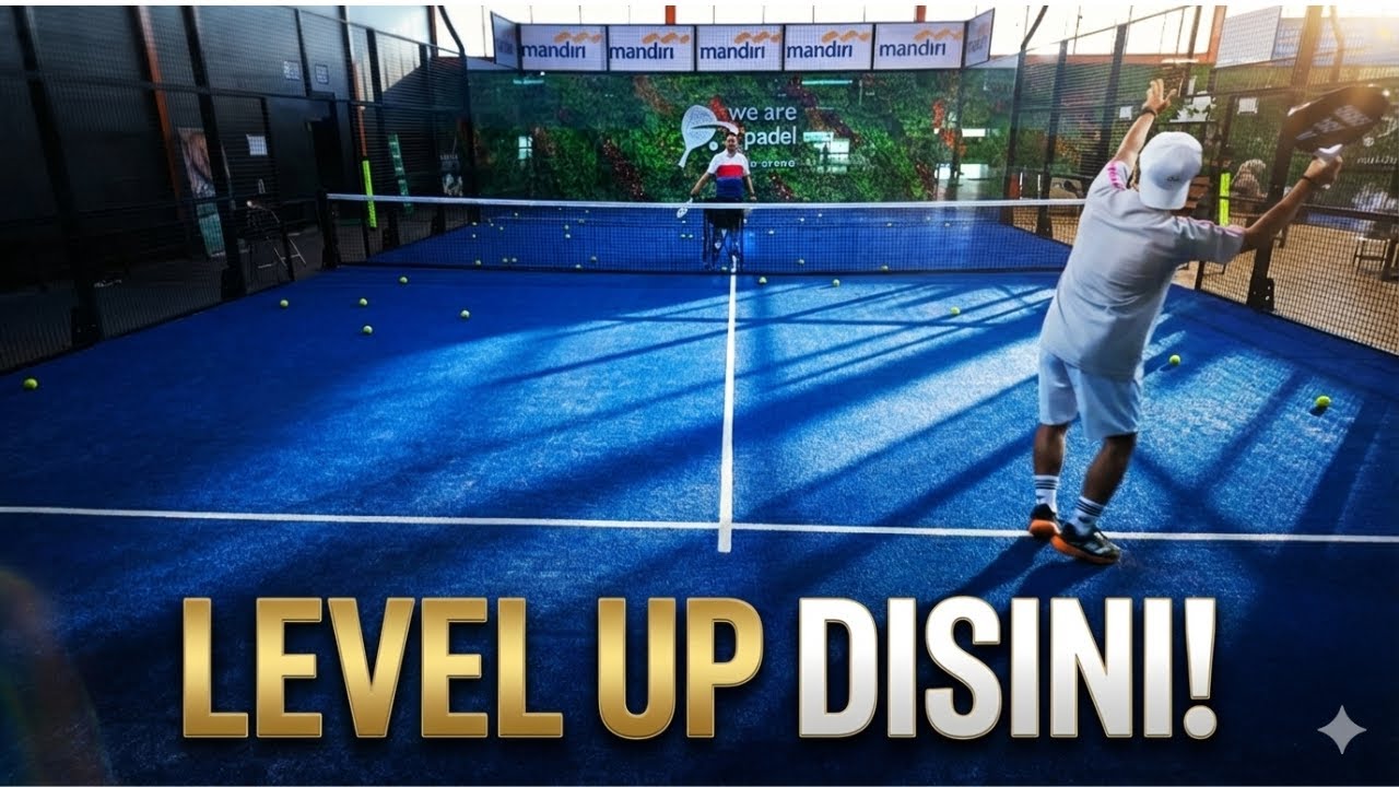 Part 3. Pelatihan Padel Pemula: Serve tajam, Menyerang Tap out, Footwork itu Penting!