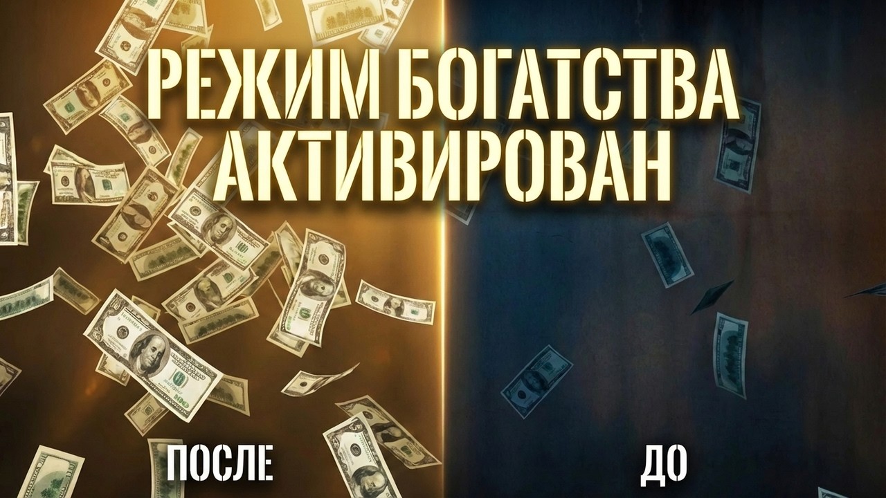 МЕДИТАЦИЯ: ПЕРЕКЛЮЧИСЬ НА БОГАТУЮ ВЕРСИЮ СЕБЯ ЗА 40 МИНУТ! 💸🔥(Работает даже во сне 😴✨)