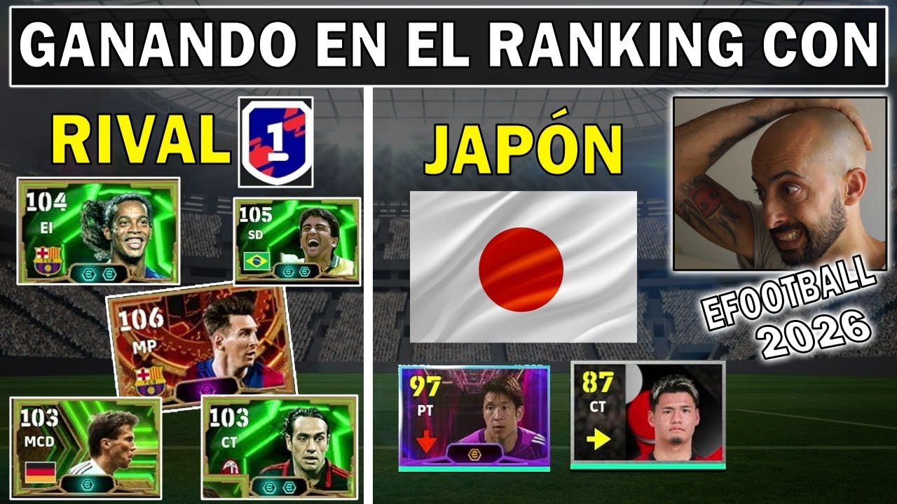 Ganando a Rival de 1ª con solo Jugadores de Japón eFootball 2026 | BillyJoker.