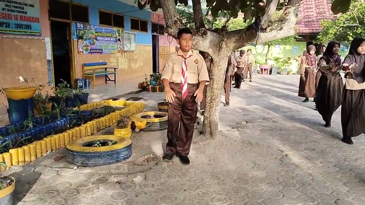 Pembiasaan Pagi Ceria. 