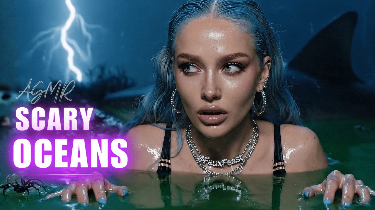Which SPOOKY OCEAN would you swim in? 🌊👻 - Satisfying AI ASMR