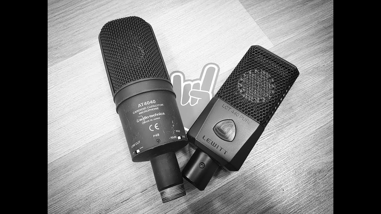 Lewitt LCT 440 Pure vs Audiotechnica AT4040 [HiGain Guitars]
