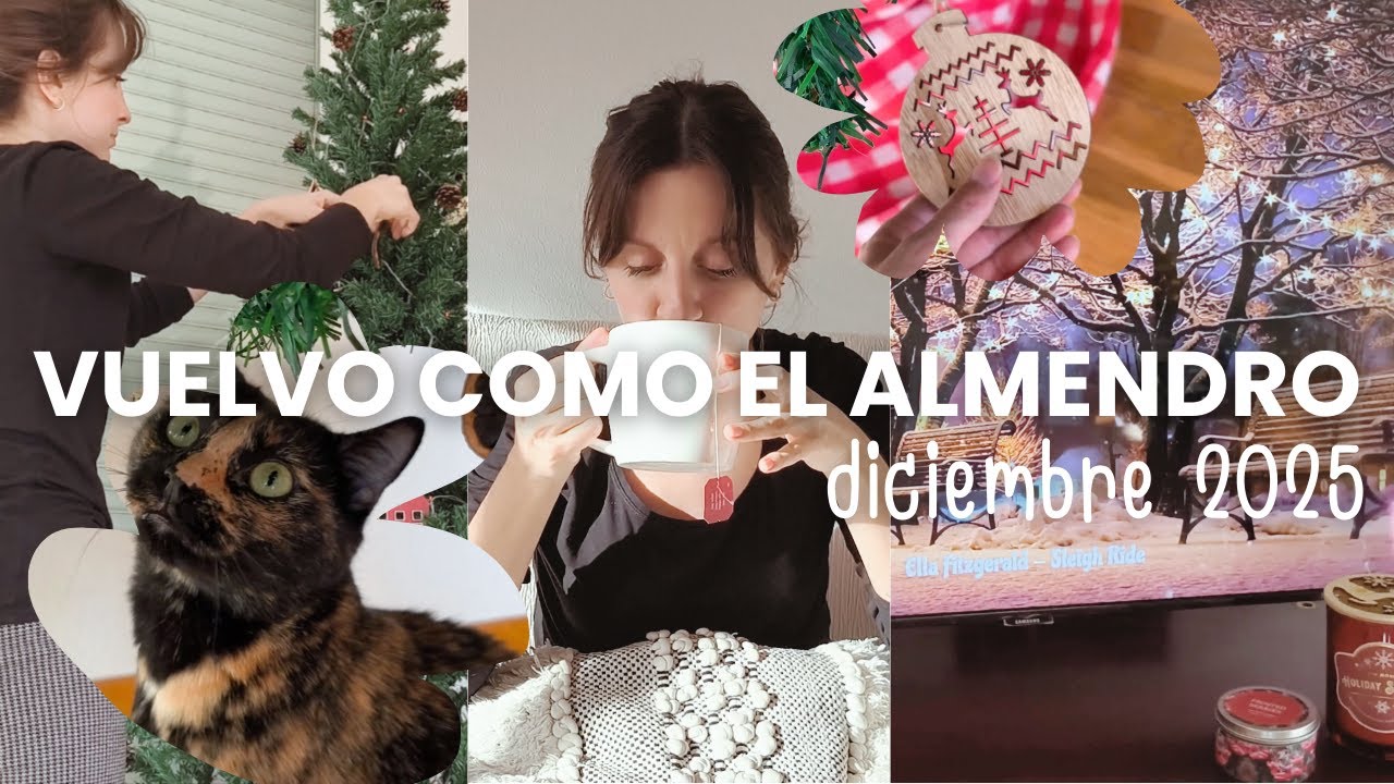 VLOGMAS 1 🎄​ | Vuelvo como el Almendro, por qué dejé de subir vídeos y decoramos el árbol de Navidad
