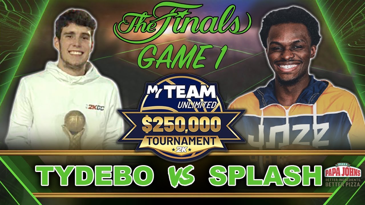 REACTING TO GAME 1 OF THE $250K TOURNAMENT FINALS VS SPLASH! NBA 2K21 MyTEAM