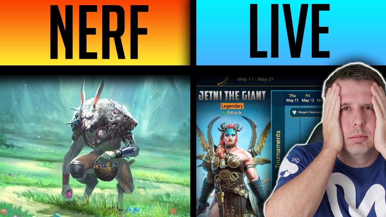RAID NERFED RAZELVARG! JETNI THE GIANT FUSION LIVE | Raid: Shadow Legends