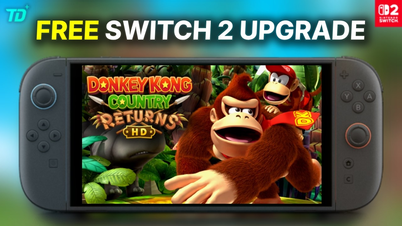 Donkey Kong Country Returns HD on Switch 2 – Feels Better Than Ever