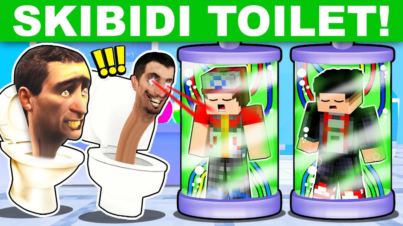 SKIBIDI TOILET w Minecraft! *zostałem KIBLEM?!* (śmieszne)
