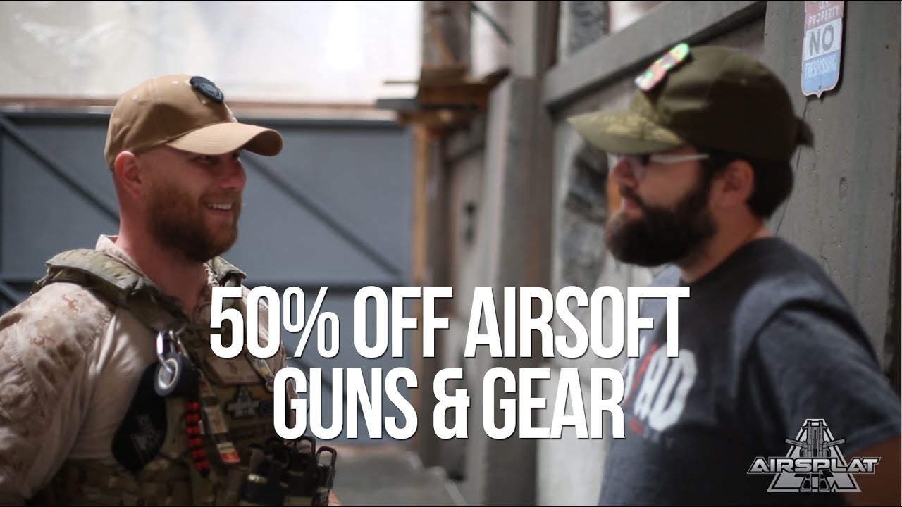 50% OFF AIRSOFT GUNS & GEAR! - AirSplat On Demand
