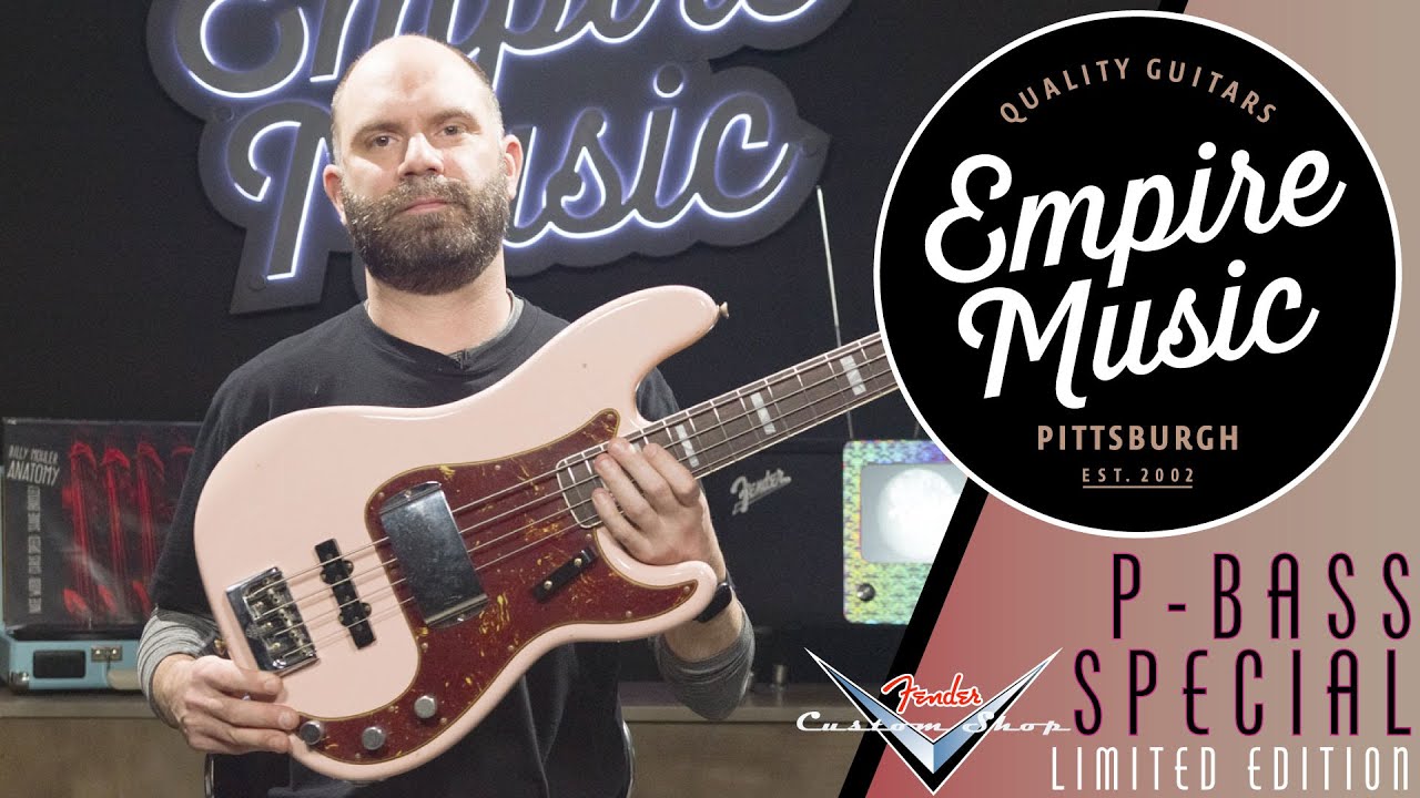 Fender Custom Shop Limited Edition P Bass Special - EMPIRE MUSIC
