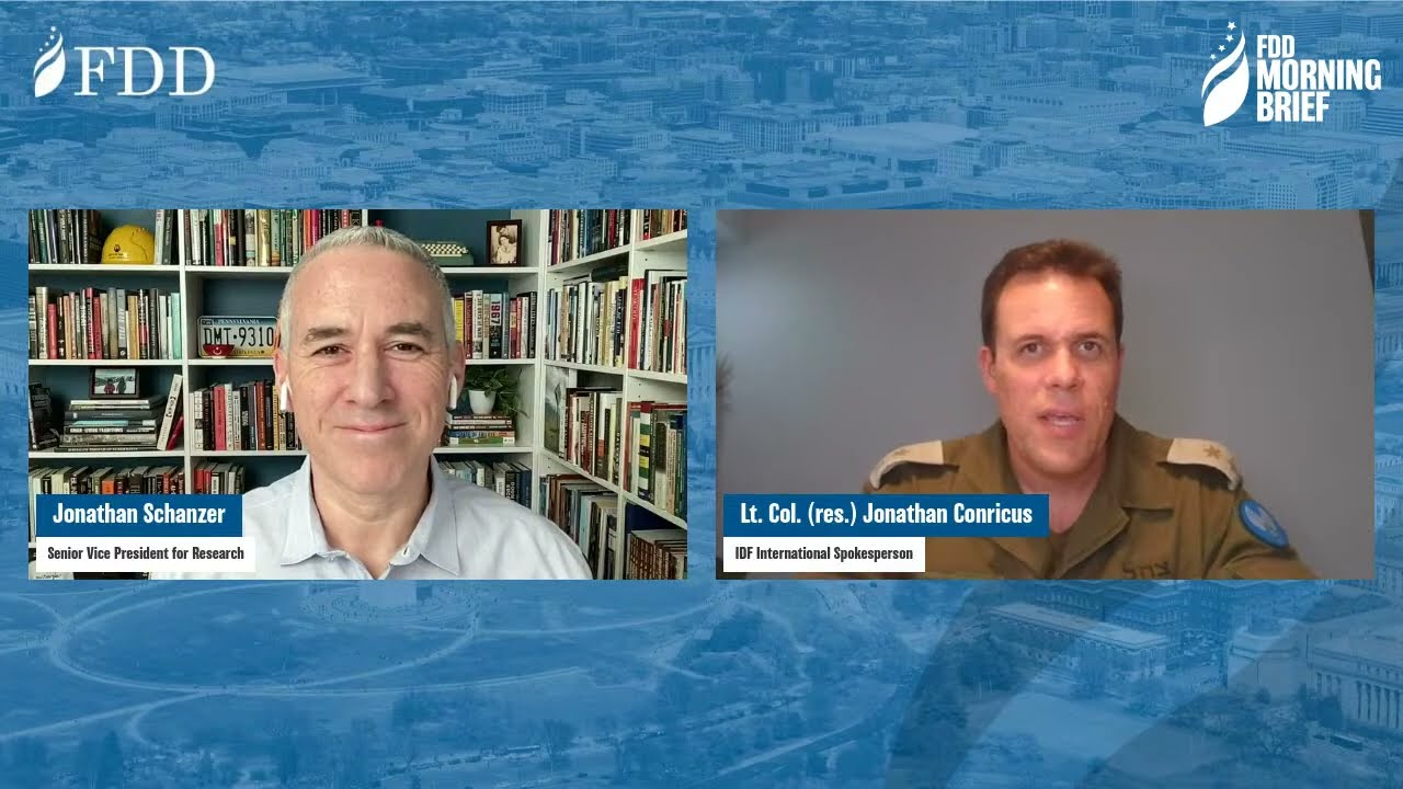 FDD Morning Brief | feat. Lt. Col. Jonathan Conricus (Nov. 20)