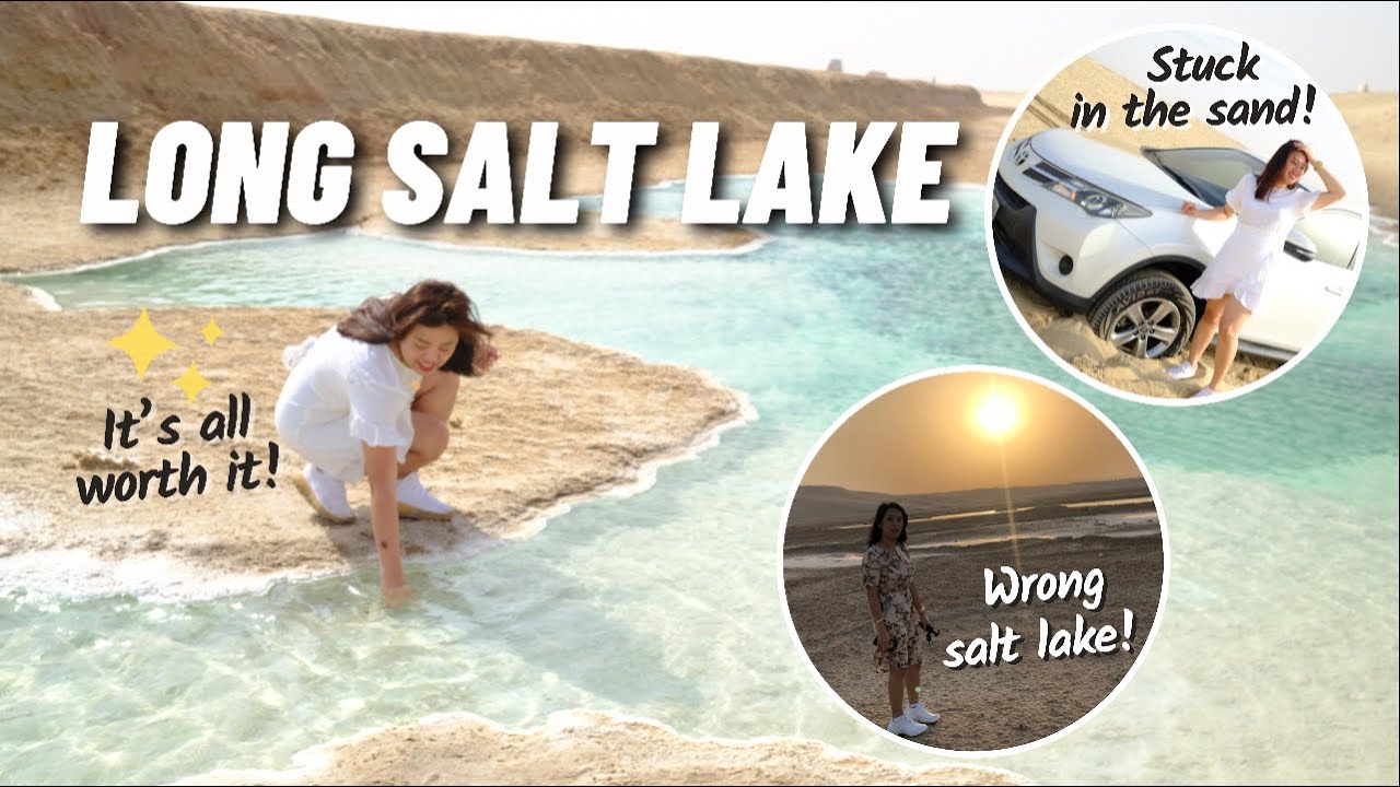Long Salt Lake in Al Wathba, Abu dhabi UAE | Stuck in the Sand in the Middle of the Desert?