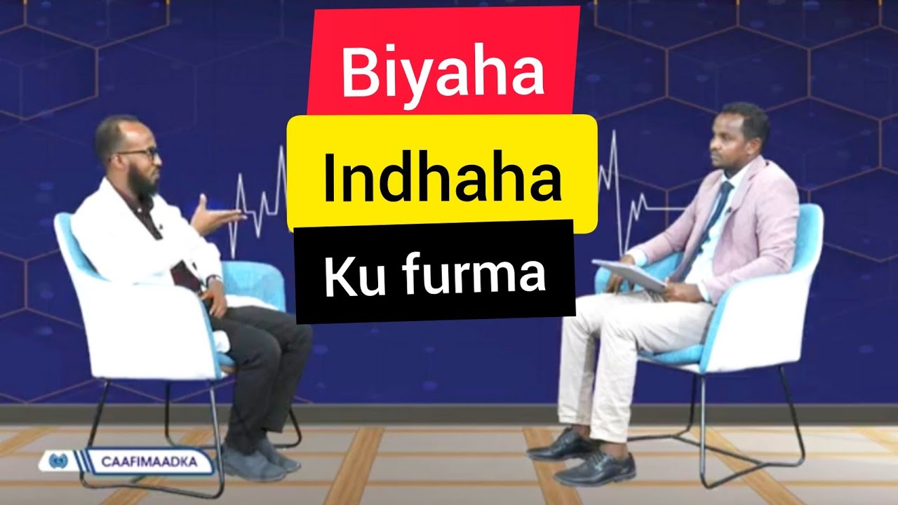 Xuska isbuuca cudurka Biyaha indhaha ku furma( Glaucoma).