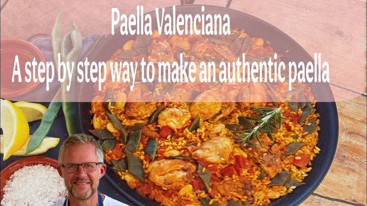 EASY STEP BY STEP way to make an authentic paella.