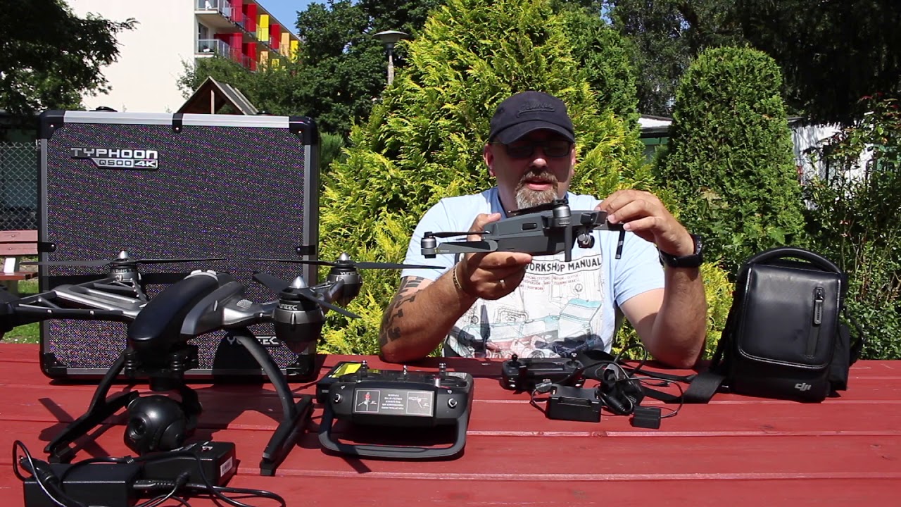 DJI Mavic Pro vs Yuneec Typhoon Q500 pogadanka