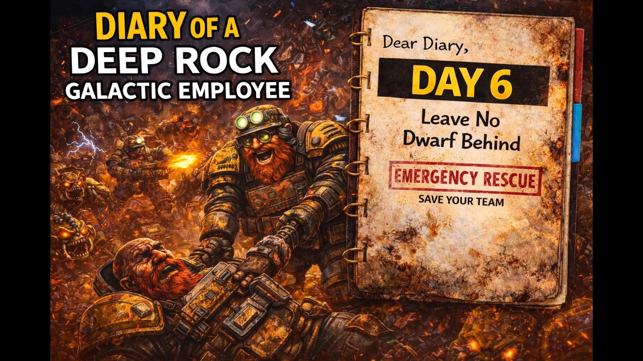 Diary of a Deep Rock Galactic Employee - Day 6