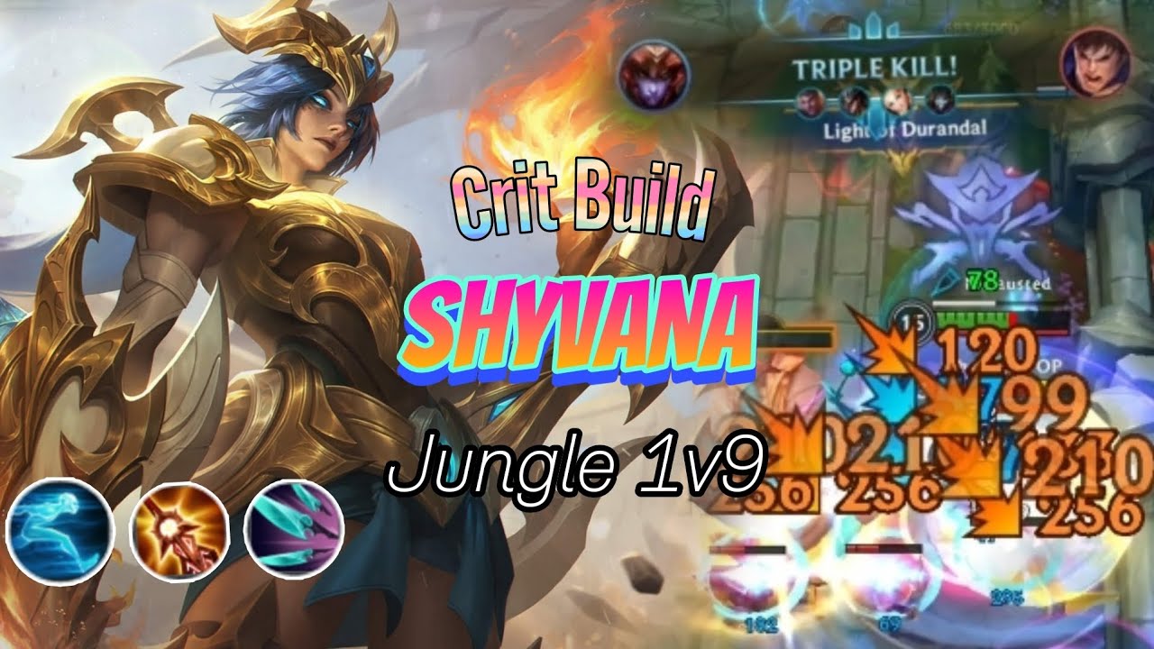 Crit Shyvana Is Still A 1v9 Monster In Wild Rift!