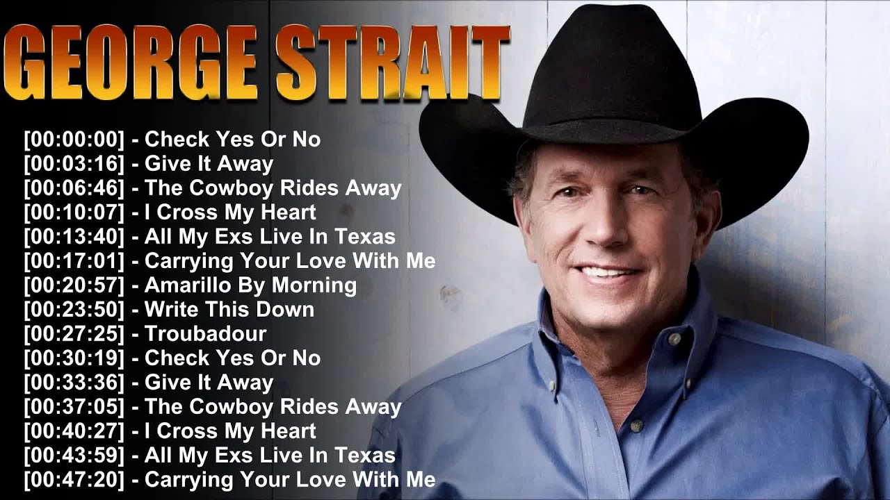 George Strait – Album completo with ranch life, romance and timeless melodies