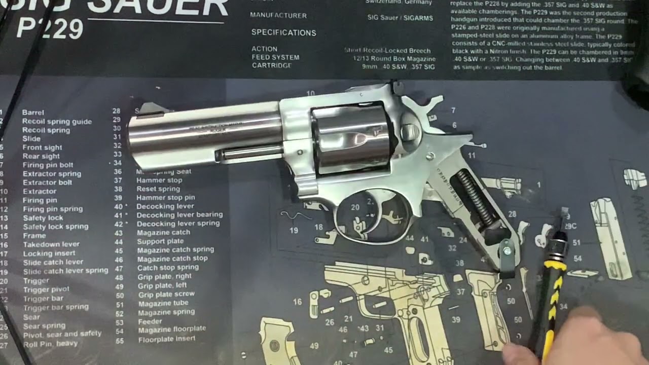 รีวิว แต่งไก ขัดลื่น ถอดประกอบด้วยตัวเอง ruger gp100 รูเกอร์ จีพี 100 EP2.