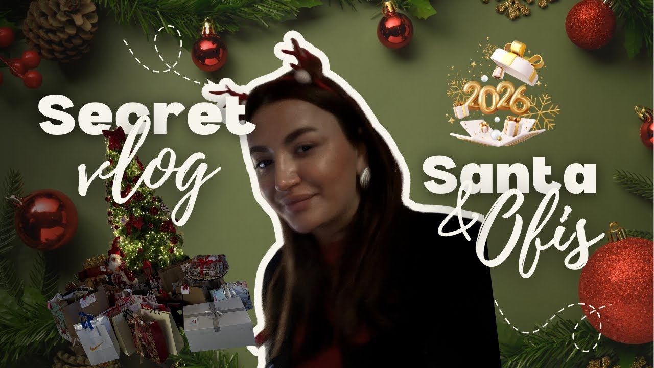Ofisdə 1gün | Secret Santa| bayram öncəsi son iş günü vlog