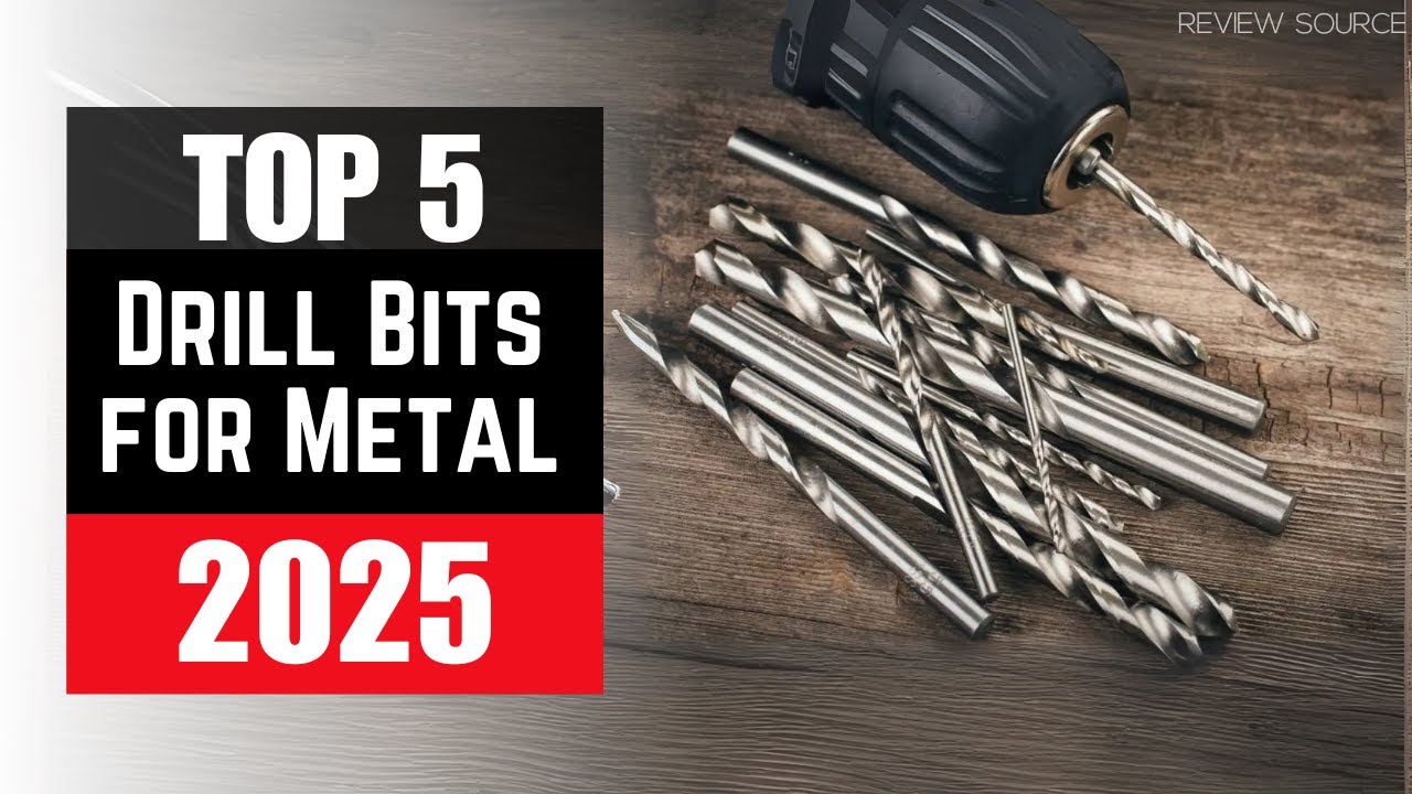 Top 5 Best Drill Bits for Metal in 2025 - Cut Through Steel Like Butter!