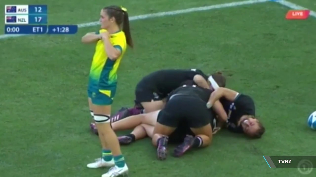 GC2018 : The try that scored gold for The Black Ferns