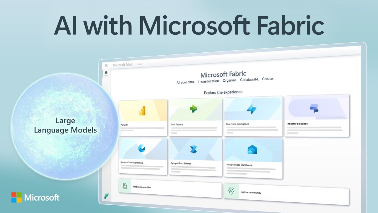 Генеративный ИИ с Microsoft Fabric