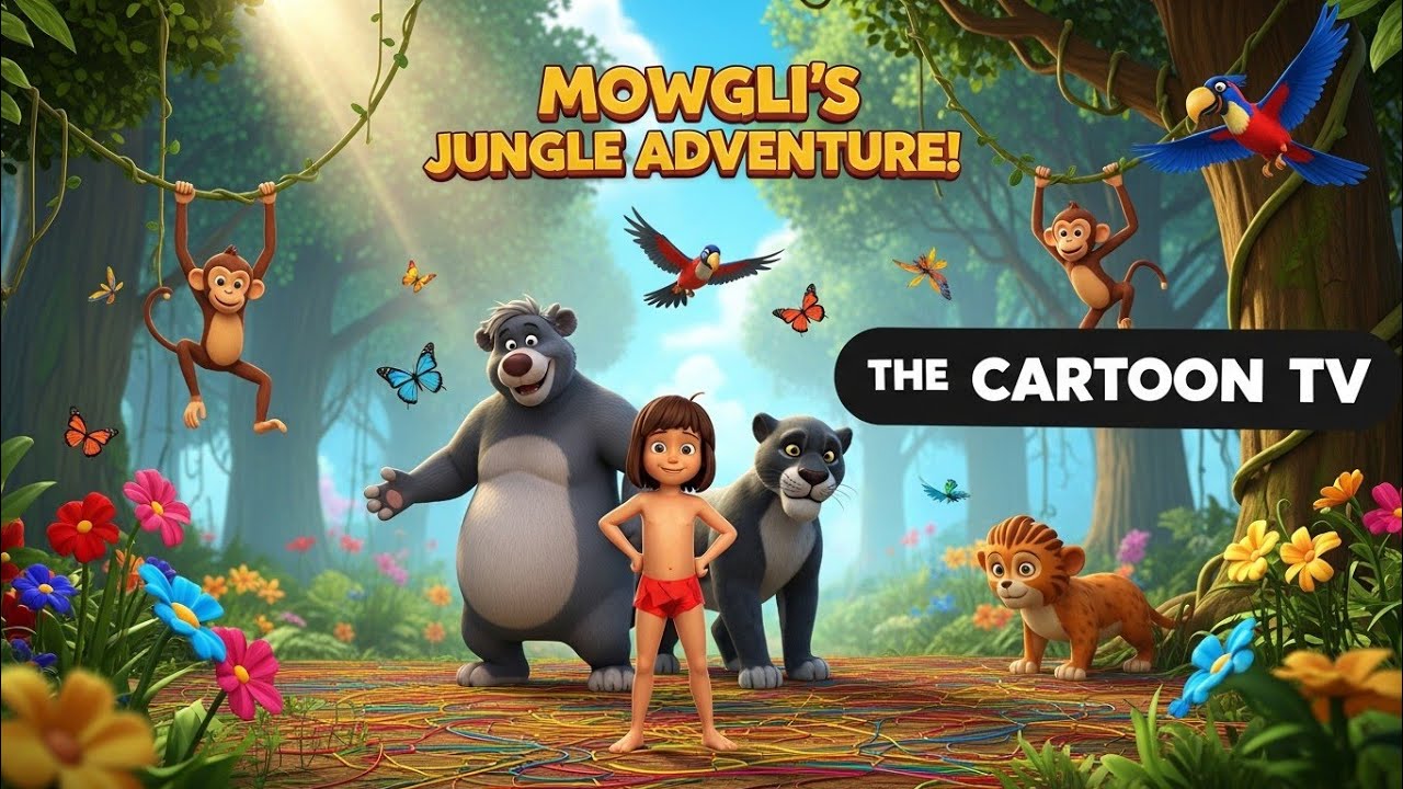 Mowgli’s Jungle Adventure – Fun & Friends in the Wild | The Cartoon TV”