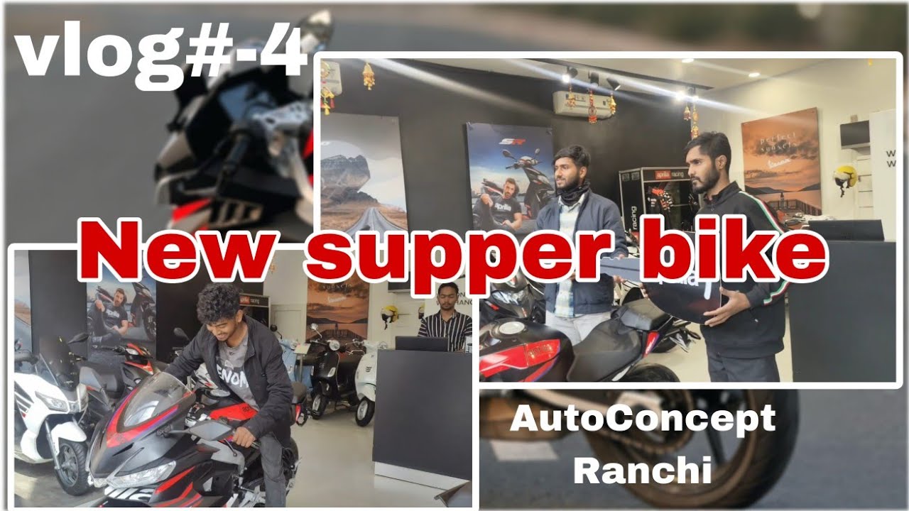 New Supper bike  // Aprilia rs 457// autoconcept showroom Ranchi