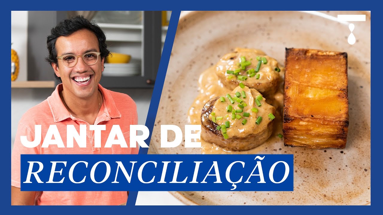 JANTAR ROMÂNTICO: FILÉ MIGNON SUÎNO COM MOLHO DE QUEIJO  | O Que Tem Pra Hoje?