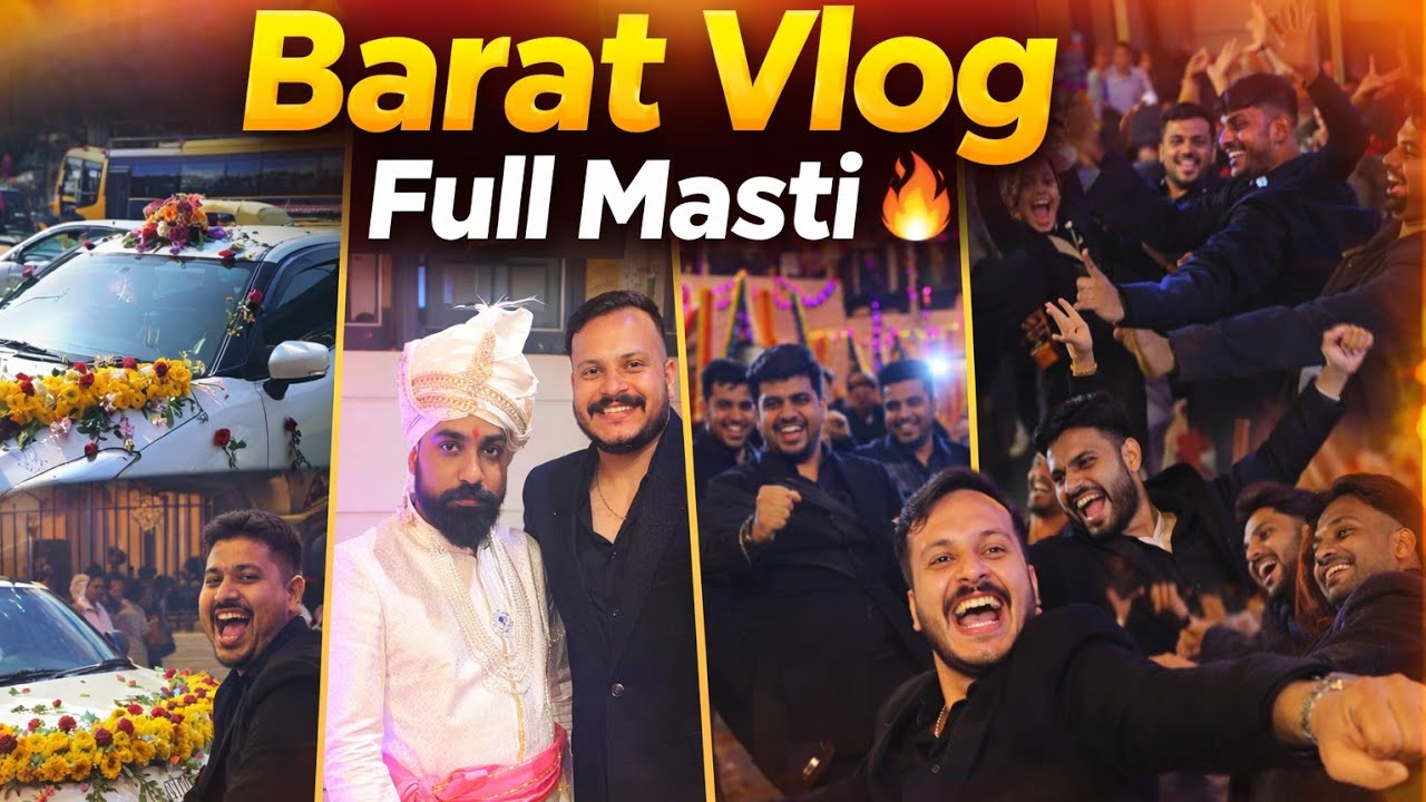 Barat Vlog 😎 Full Dance & Fun Night