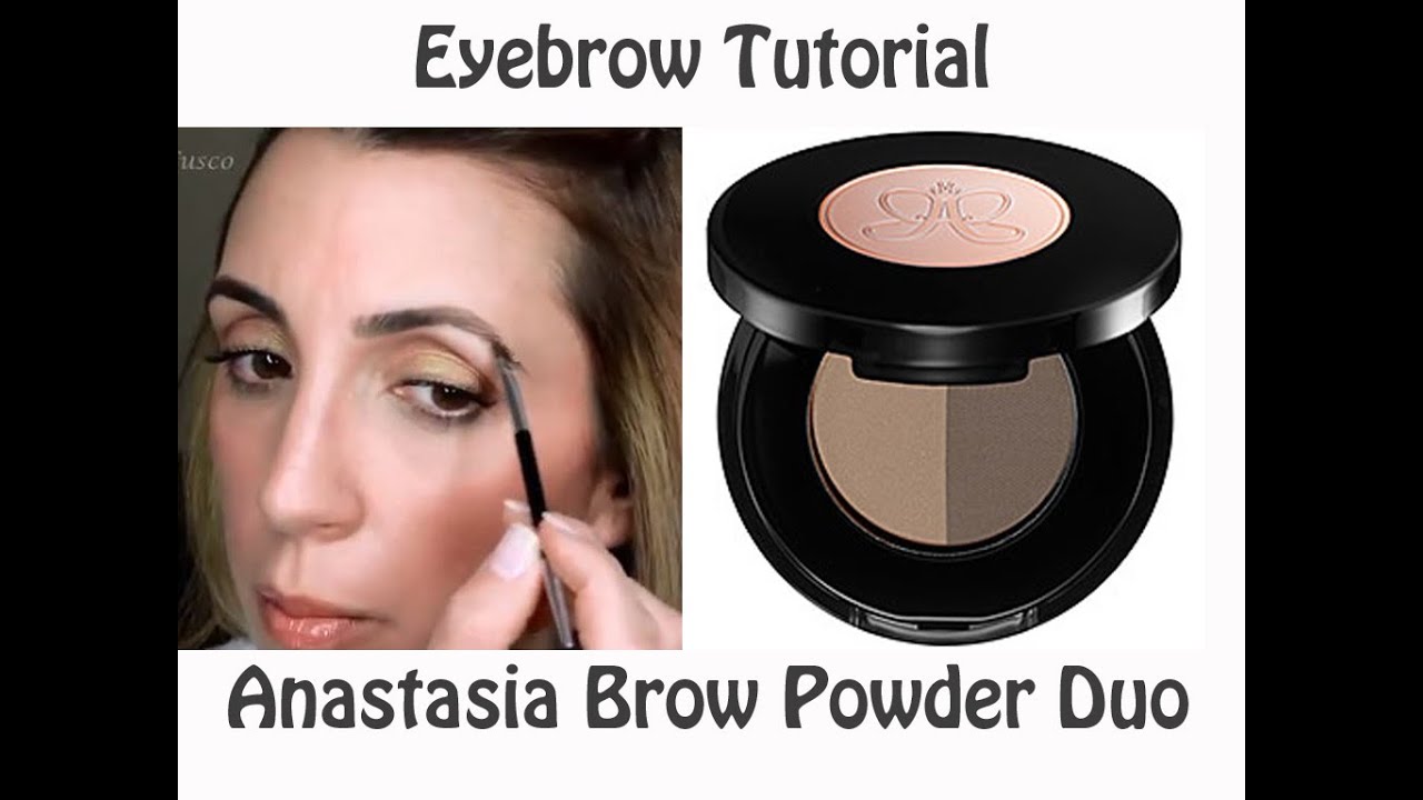 EyeBrow Tutorial - Anastasia Brow Powder Duo