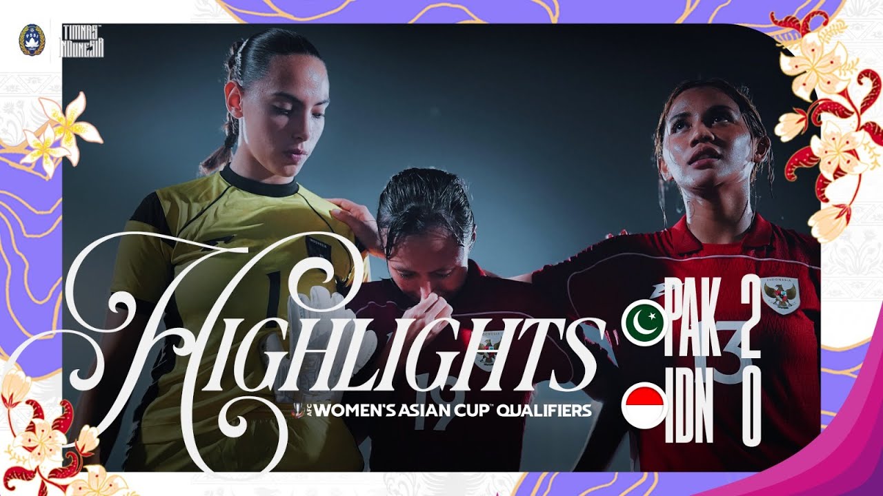Highlights Indonesia vs Pakistan - AFC Women's Asian Cup 2026 Qualifiers