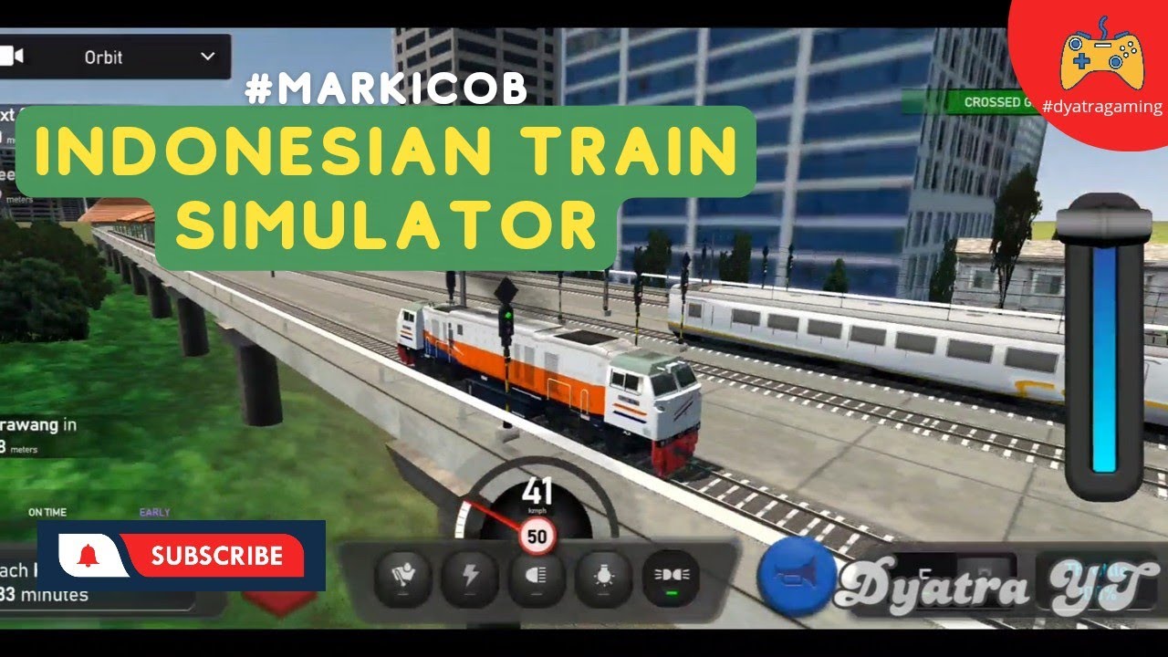 Serunya jadi Masinis di Game Indonesian Train Simulator. Lokomotif Indonesia Ada Semua Gess! 😁