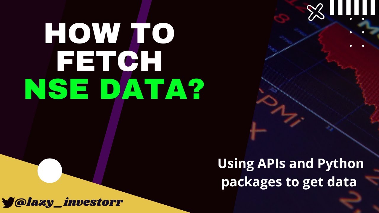 How to fetch NSE data using python