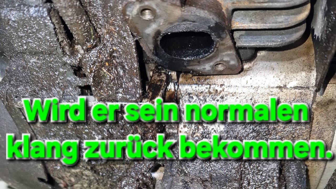 2 Teil / Explorer Race GT 50 / Auspuff abnehmen Reinigen und mit neuer Dichtung Verbauen.