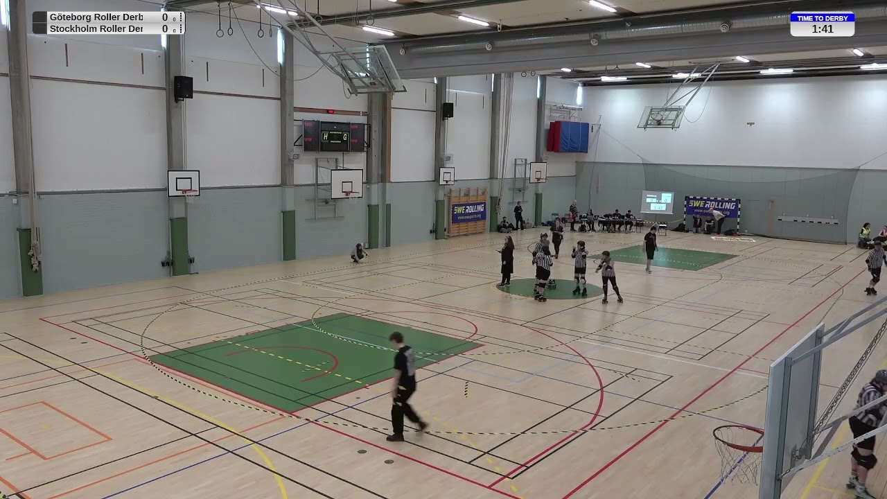 Game 2: Göteborg Roller Derby vs Stockholm Roller Derby
