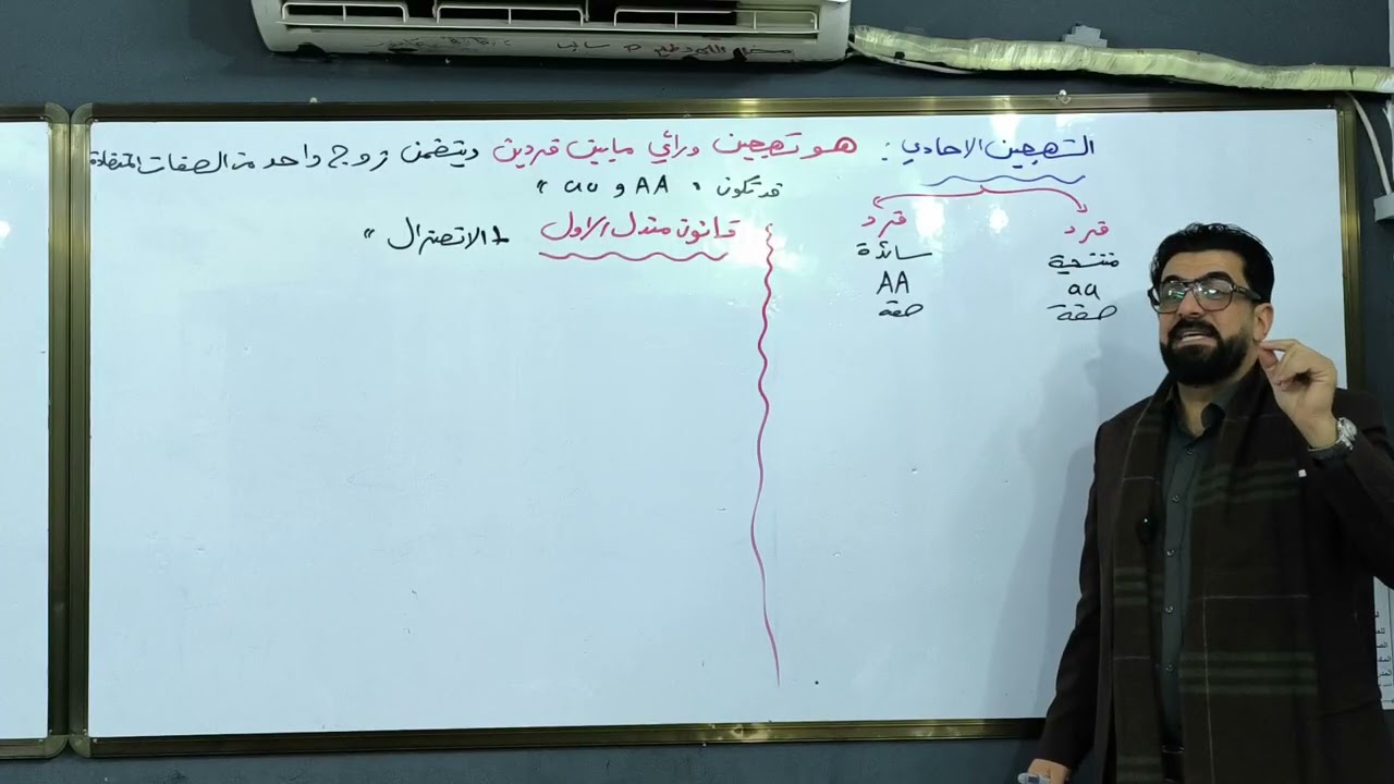 شرح أحياء الفصل الخامس (المحاضرة السابعة)