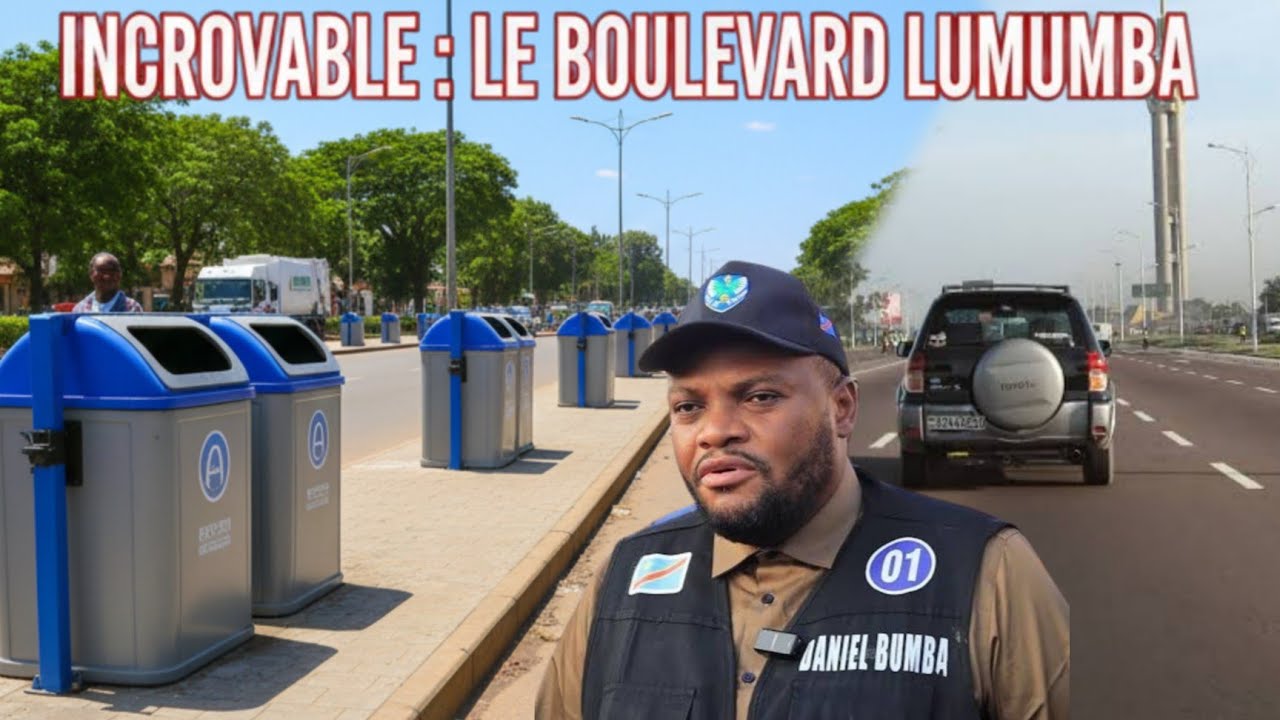 🔴INCROYABLE : LE BOULEVARD LUMUMBA MÉCONNAISSABLE ! DANIEL BUMBA TIENT SA PROMESSE ?