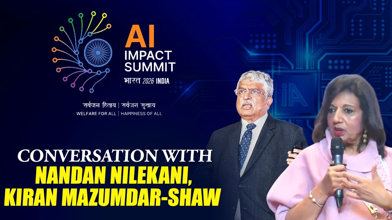 Live: Keynote address by Nandan Nilekani, Kiran Mazumdar-Shaw at India AI Impact Summit
