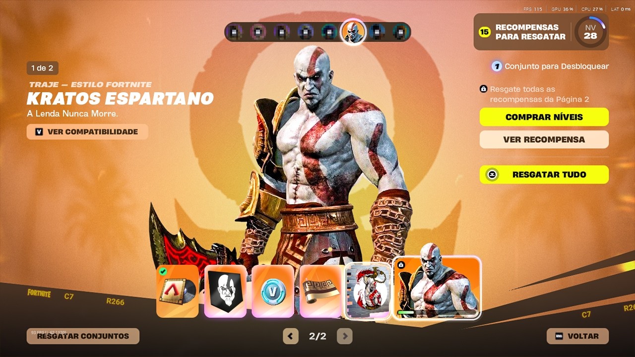 O NOVO PASSE de BATALHA VAZOU e está INSANO! - Fortnite Capítulo 7 Temporada 2