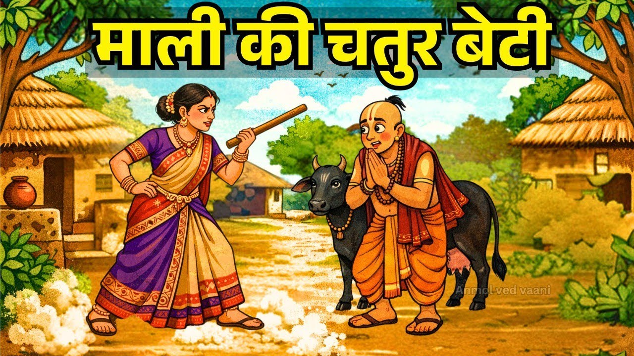 माली की चतुर बेटी | धार्मिक कहानी | Gyanvardhak kahani | ज्ञानवर्धक | dharmik kahani
