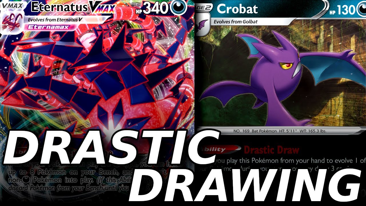Eternatus VMAX With Crobats Is FAST!!! | Battle Styles - PTCGO Deck Profile
