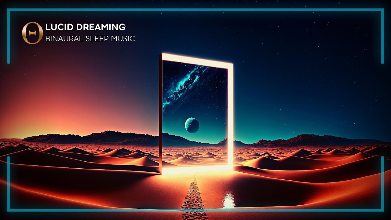 🔲 8D PORTAL Theta Waves 🌛 BINAURAL BEATS 5hz Lucid Dreams Music