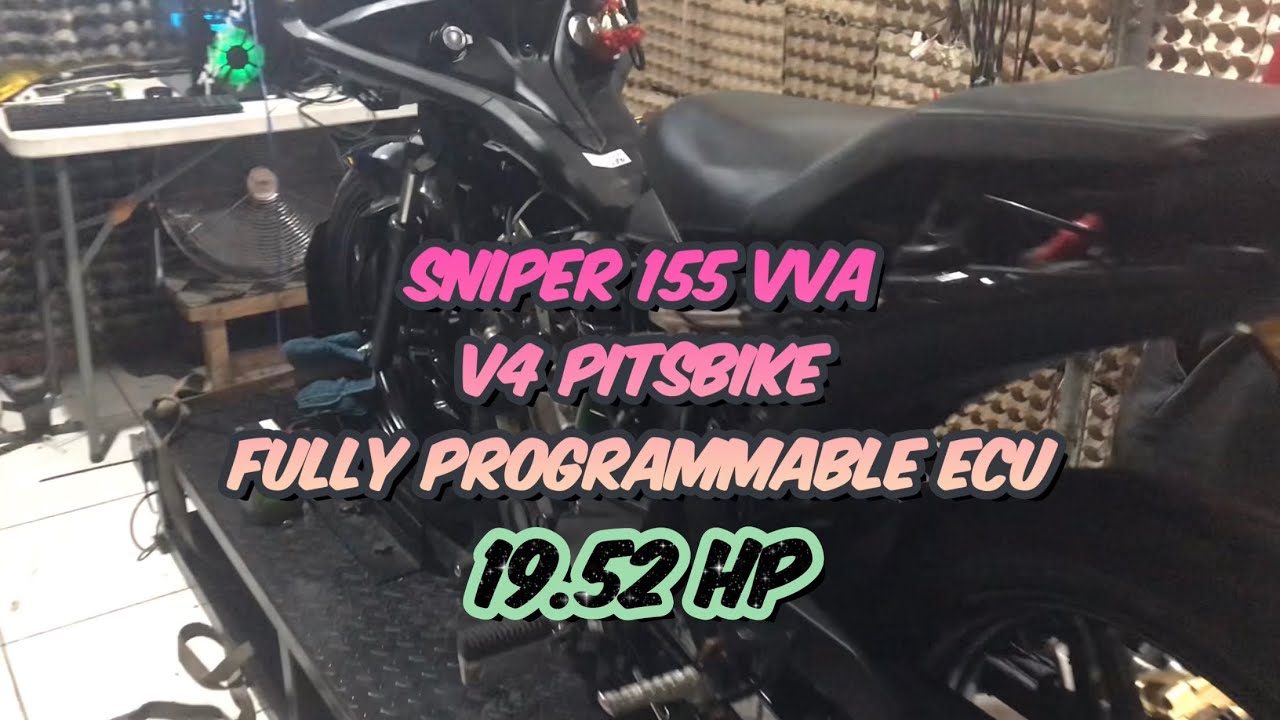 Sniper 155 V4 Pitsbike Ecu Tuning (19.52Hp)
