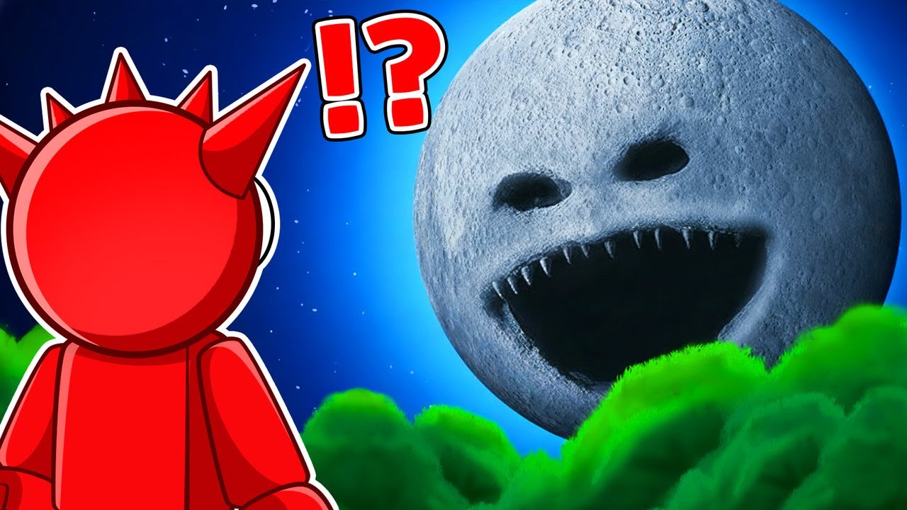 A LUA ACORDOU NO ROBLOX..