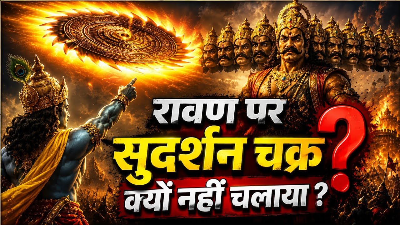 रावण पर सुदर्शन चक्र क्यों नहीं चला?Why Sudarshan Chakra Didn’t Kill Ravan @TheDharmaTales00#mahadev